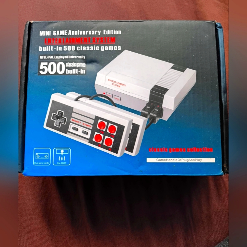 (SOLD) MINI GAME ANNIVERSARY  EDITION ENTERTAINMENT  SYSTEM